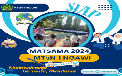 Masa Ta'aruf Siswa Madrasah (MATSAMA) MTsN 1 Ngawi