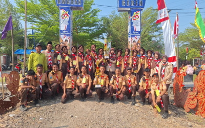 Peringatan Hari Pramuka ke-65 Tahun 2026 - MTsN 1 Ngawi Panen Prestasi