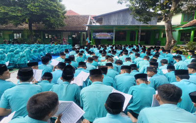 7 HARI !!! - Pengimbasan Metode Tarsana Kepada Seluruh Peserta Didik MTsN 1 Ngawi