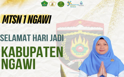 Selamat Hari Jadi Kabupaten Ngawi ke-668 - Ngawi Tumbuh, Berdaya, Berbudaya